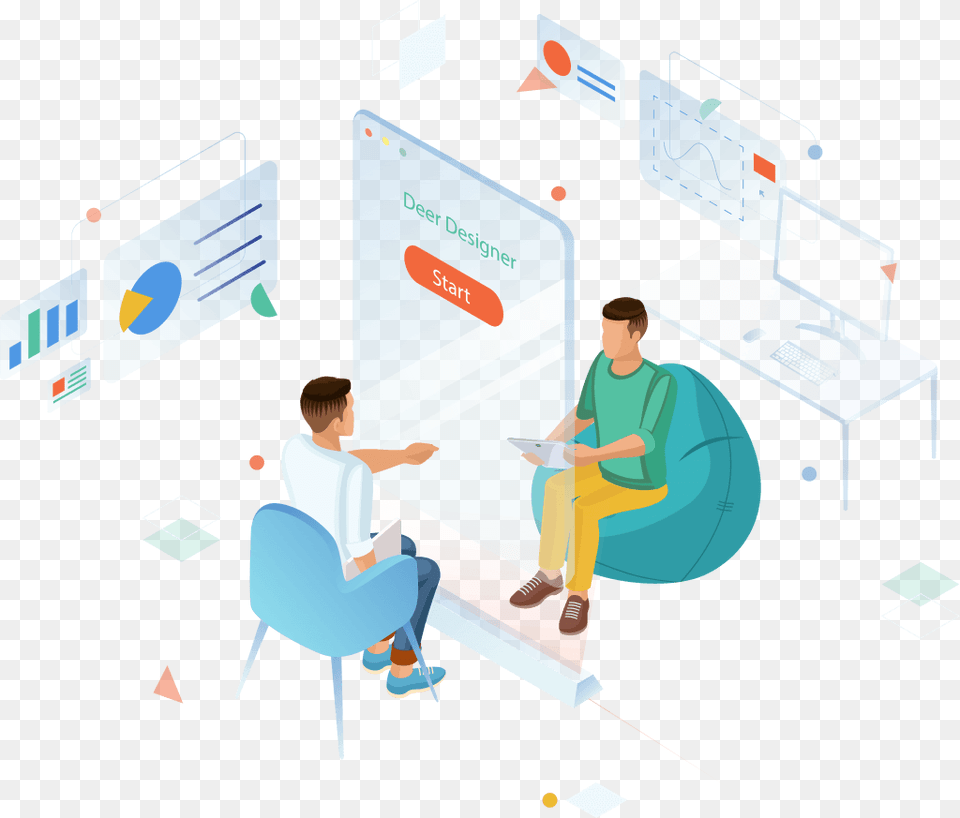 Your Personal Graphic Designer That Cares About Your Company Isometric, Adult, Male, Man, Person Free Png Download