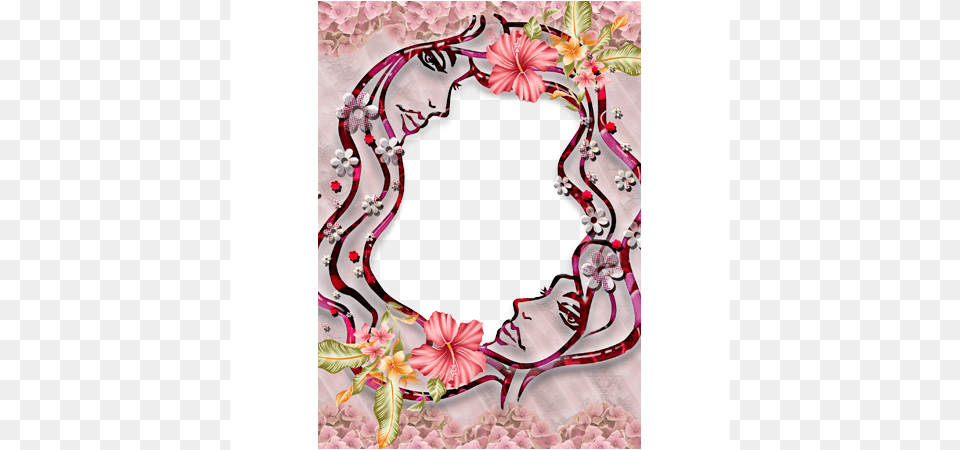 Your Photo Photo Frame Picture Frame, Art, Pattern, Graphics, Floral Design Png Image