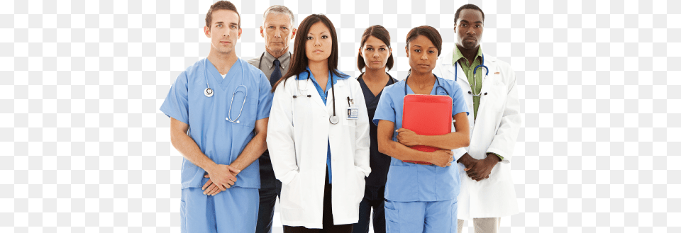 Your Request Was Sent Successfully Group Of Doctors, Person, Clothing, Coat, People Png Image