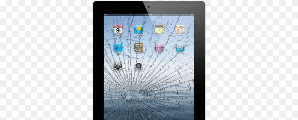 Your Source For Super Cracked Ipad Screen, Computer, Electronics, Tablet Computer, Computer Hardware Free Png Download