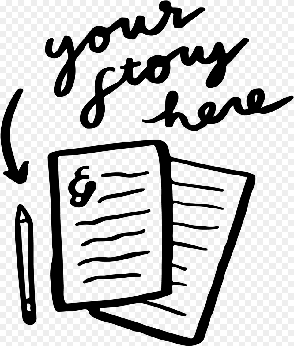 Your Story Icon For Brand Copywriting And Squarespace, Gray Free Transparent Png