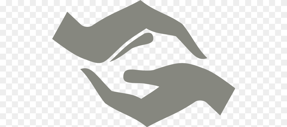 Your Support Hands Icon Grey, Body Part, Hand, Person, Animal Png Image