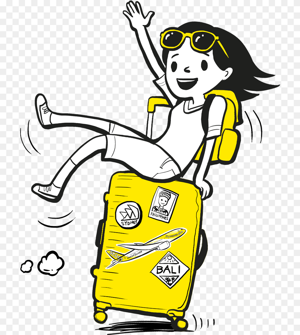 Your Upsized Scoot Business Class Happy, Baby, Person, Face, Head Free Png