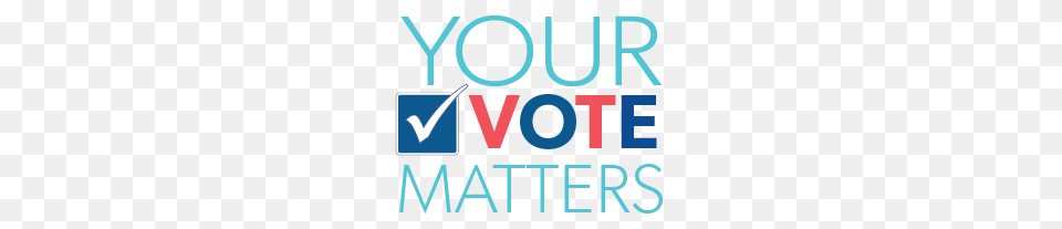 Your Vote Matters, Logo, Text Free Transparent Png