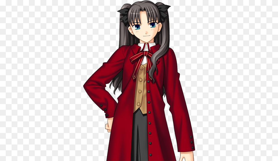 Your Waifu And Last Album You Listened To Mu Music Rin Tohsaka Costume, Publication, Book, Comics, Adult Png