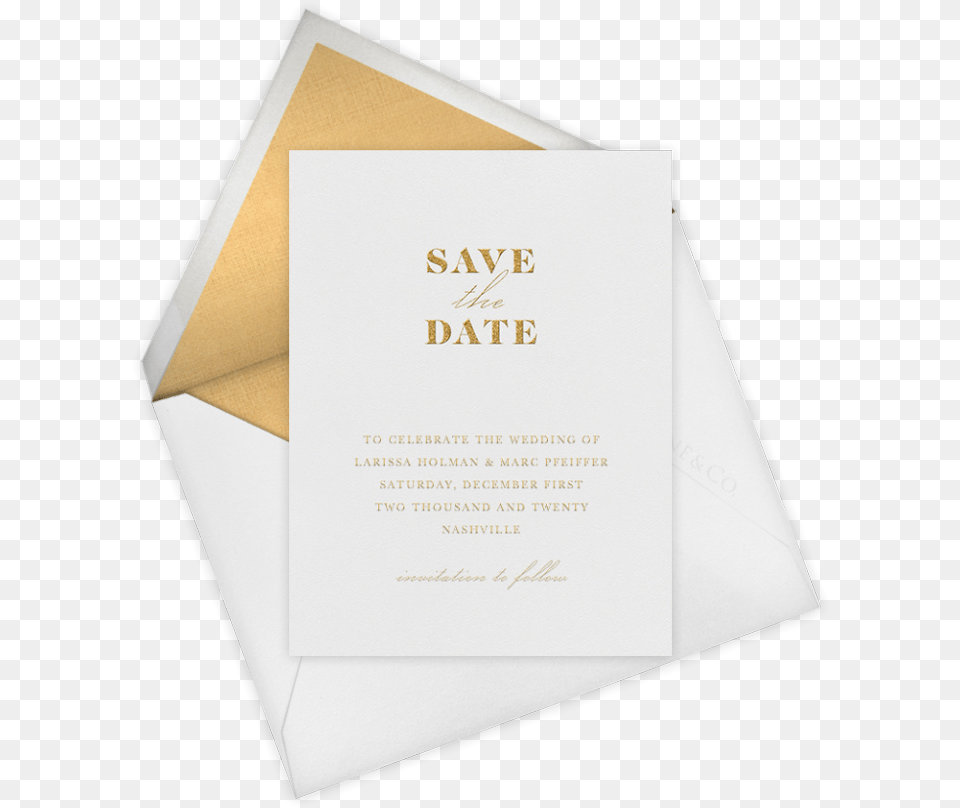 Your Wedding Invitations Can Be Designed By Vera Wang Document, Envelope, Business Card, Mail, Paper Png