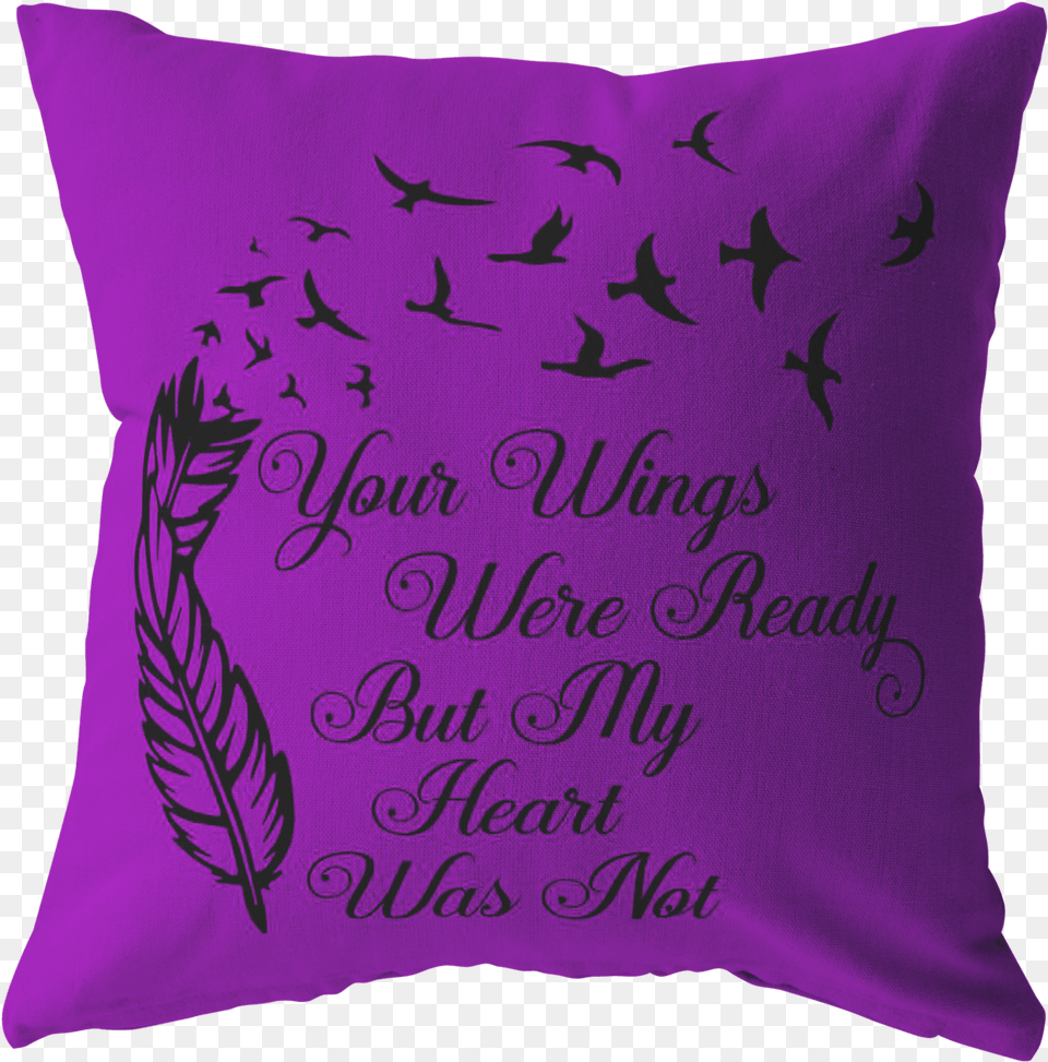 Your Wings Were Ready Pillowclass, Cushion, Home Decor, Pillow, Animal Free Png