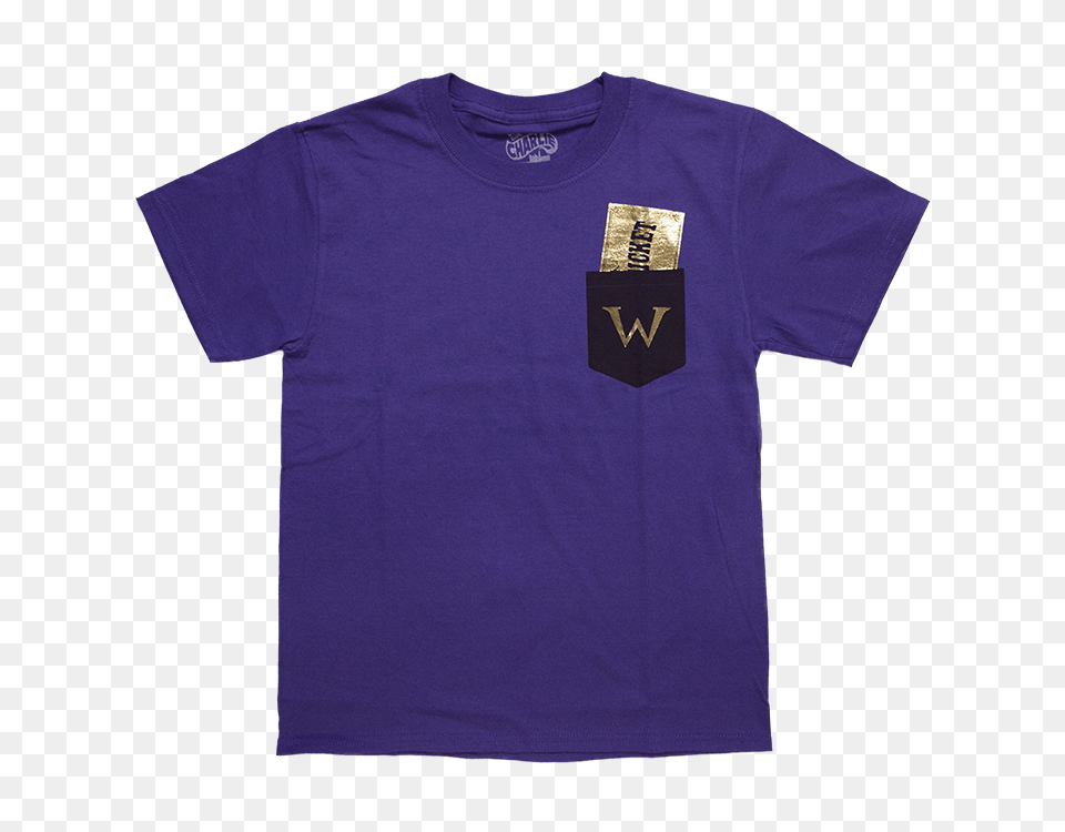 Youth Golden Ticket Tee, Clothing, Shirt, T-shirt Png