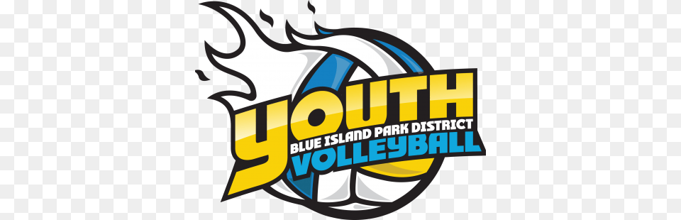 Youth Volleyball Blue Island Parks, Logo Png Image