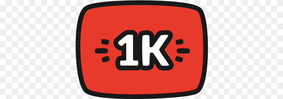 Youtube 1k Thousand Views Followers 1m Views, Sticker, Logo, Food, Ketchup Png Image