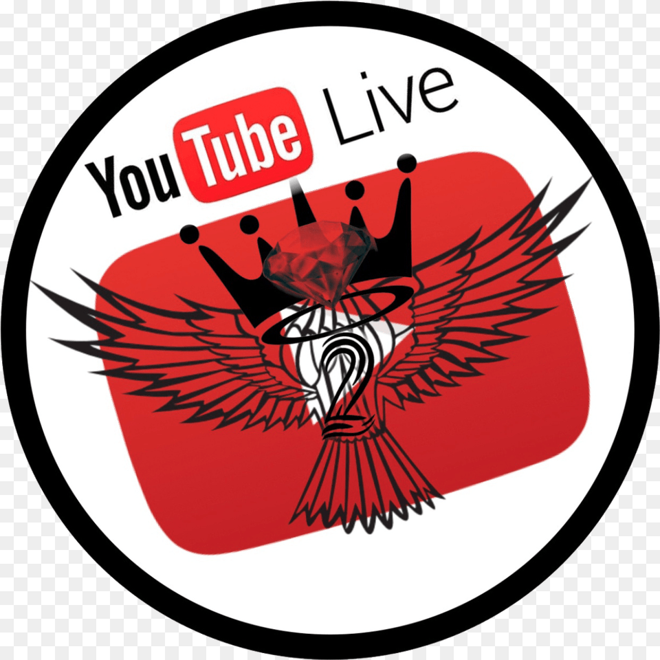 Youtube, Sticker, Emblem, Symbol, Animal Free Png Download