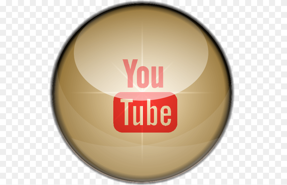 Youtube, Gold, Sphere, Logo, Symbol Png