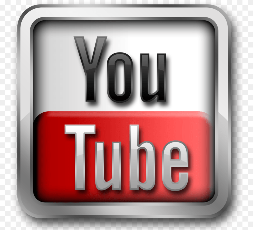 Youtube 3d Icon Transparent, Sign, Symbol, License Plate, Transportation Free Png