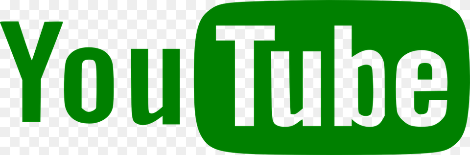 Youtube Green, Logo, Text Free Transparent Png