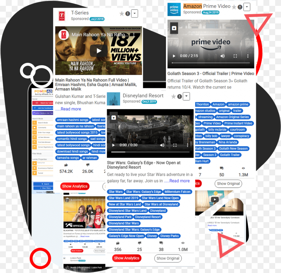 Youtube Ads Spy Tool Language, Advertisement, Poster, Adult, Person Free Transparent Png