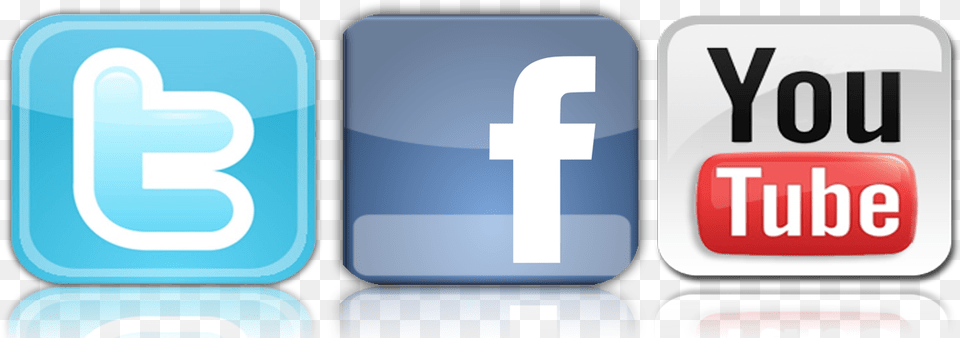 Youtube And Facebook Logos Facebook And Youtube Logo, Text Free Png