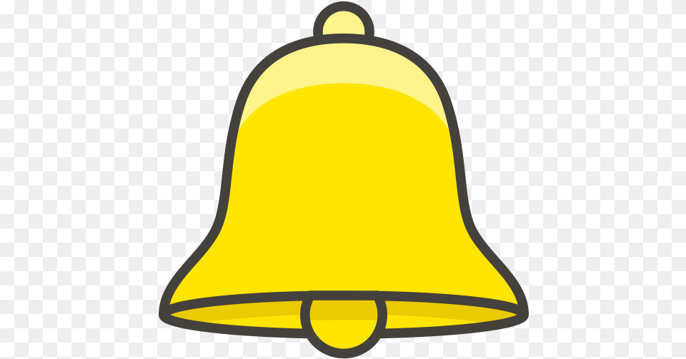 Youtube Bell Icon Clip Art Library Bell Emoji, Clothing, Hardhat, Helmet Png Image
