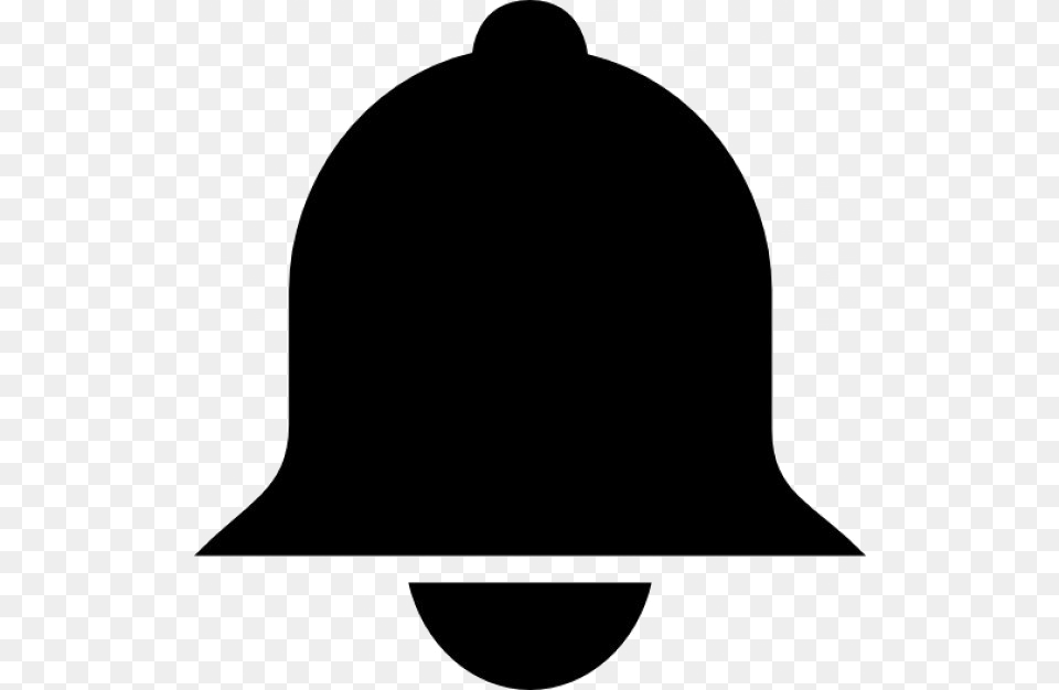 Youtube Bell Icon Photo Arts, Clothing, Hardhat, Helmet, Silhouette Free Png