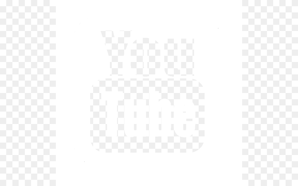 Youtube Black And White Logo Logo Youtube Fundo Transparente, Text Png