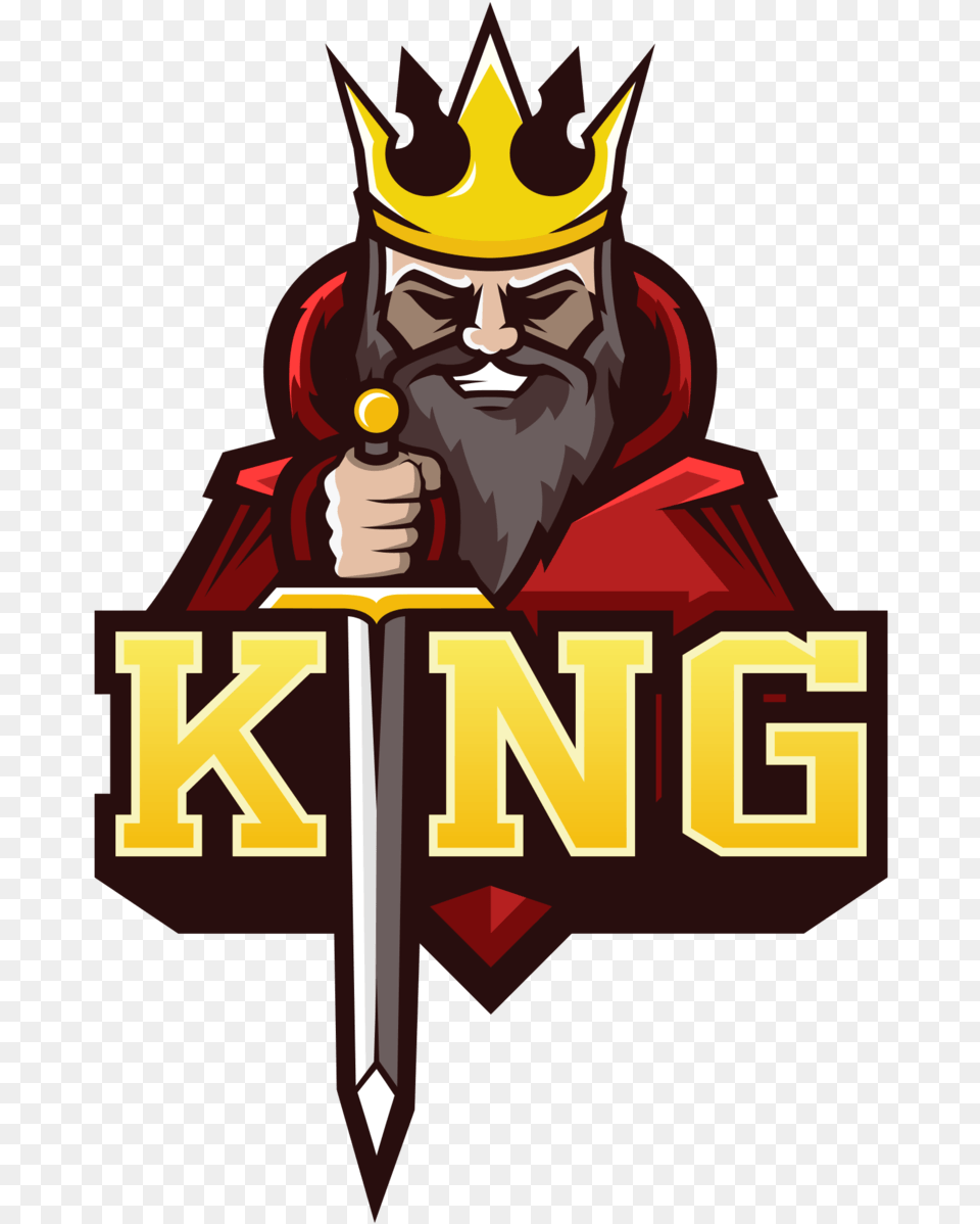 Youtube Channel Logo King, Person, Face, Head, Sword Free Png