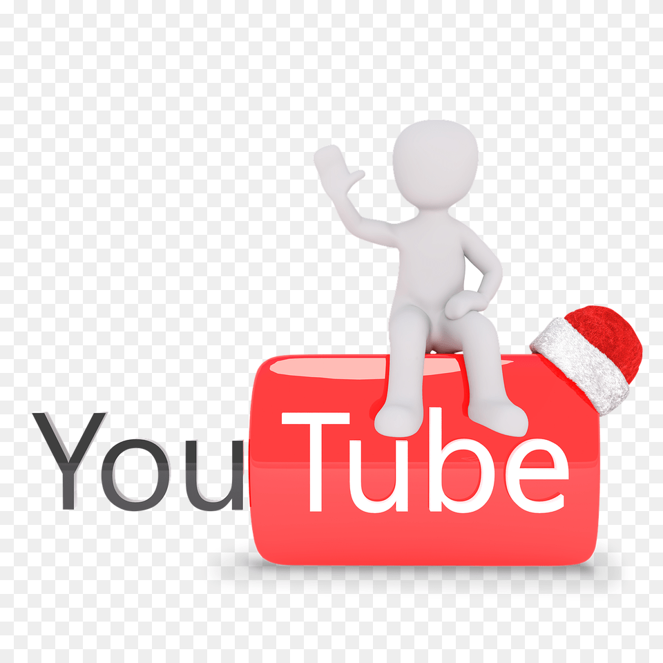 Youtube Christmas Logo Santa Clip Art, Baby, Person, Dynamite, Weapon Png Image