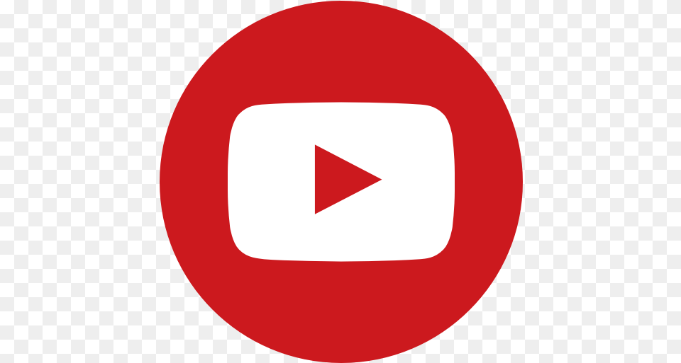 Youtube Circle Logo Logodix Youtube Icon, Sign, Symbol, Disk Free Png Download