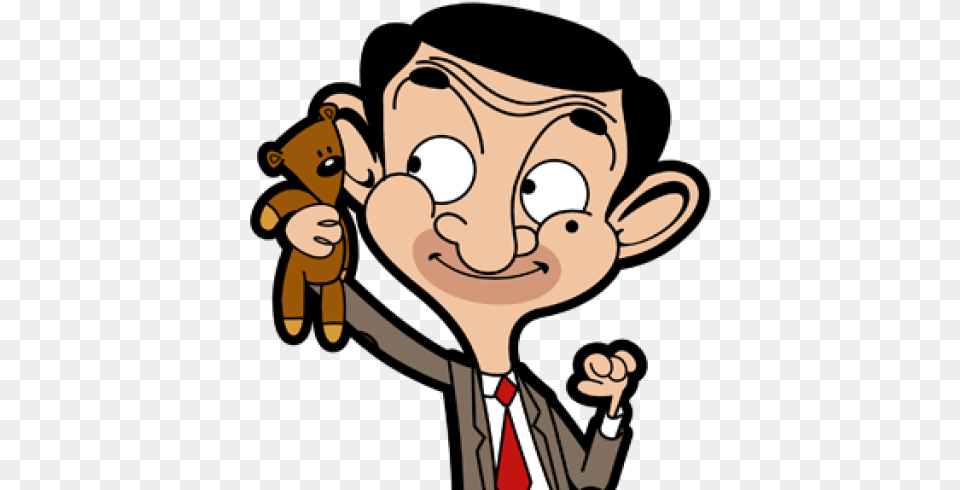 Youtube Coloring Book Character Cartoon Mr Bean Cartoon Mr Bean Cartoon, Person, Face, Head Free Png Download