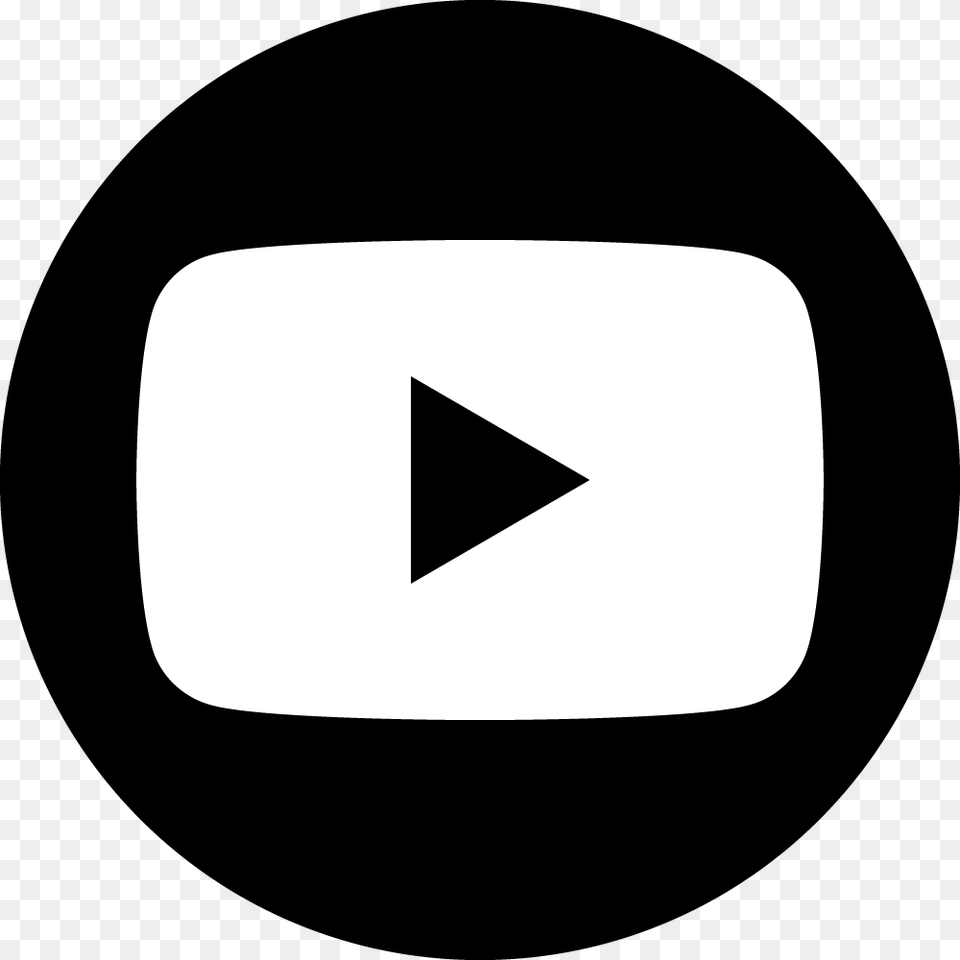 Youtube Dark Circle Circle Youtube Logo Vector, Disk, Triangle, Symbol Free Png