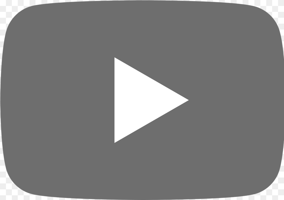 Youtube Dark Icon Youtube Play Button Svg, Triangle Free Png