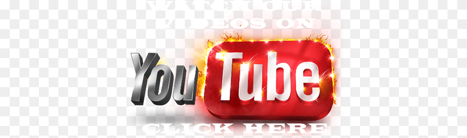 Youtube Fire Logo Youtube Logo Fire, Advertisement, License Plate, Poster, Transportation Free Transparent Png