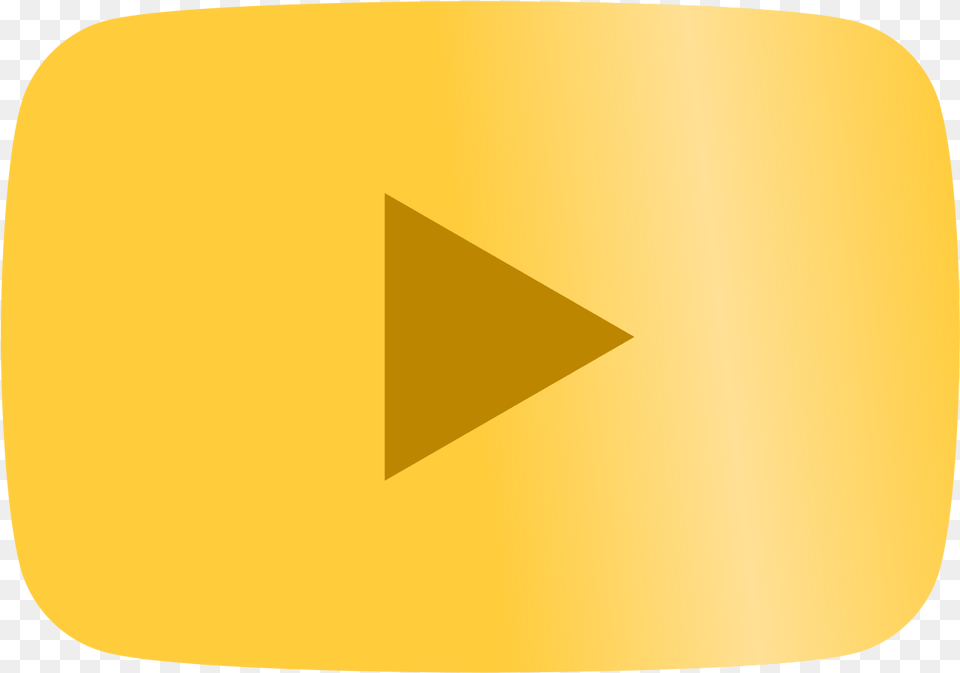 Youtube Gold Play Button 2 Gold Play Button Free Transparent Png