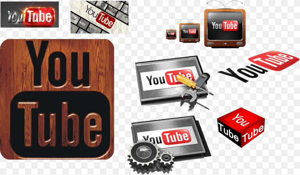 Youtube Icon, Machine, Wheel, Logo Free Png Download