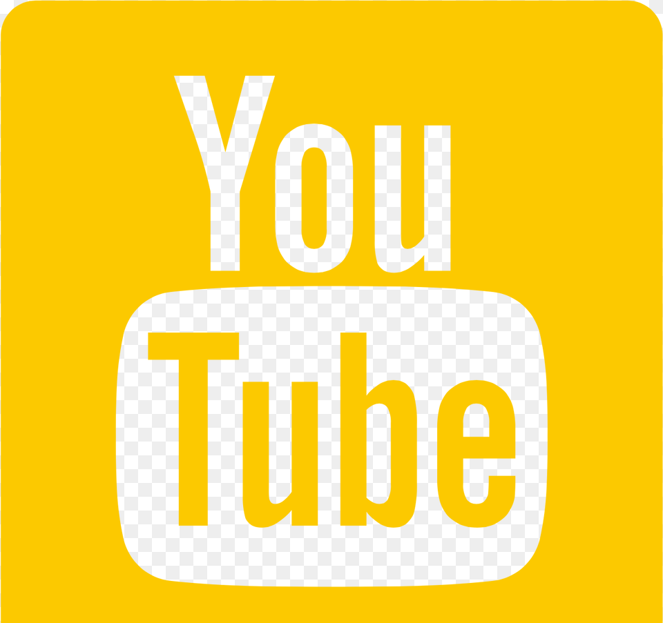 Youtube Icon Apple Youtube Yellow Icon, Sign, Symbol, Transportation, Vehicle Free Png