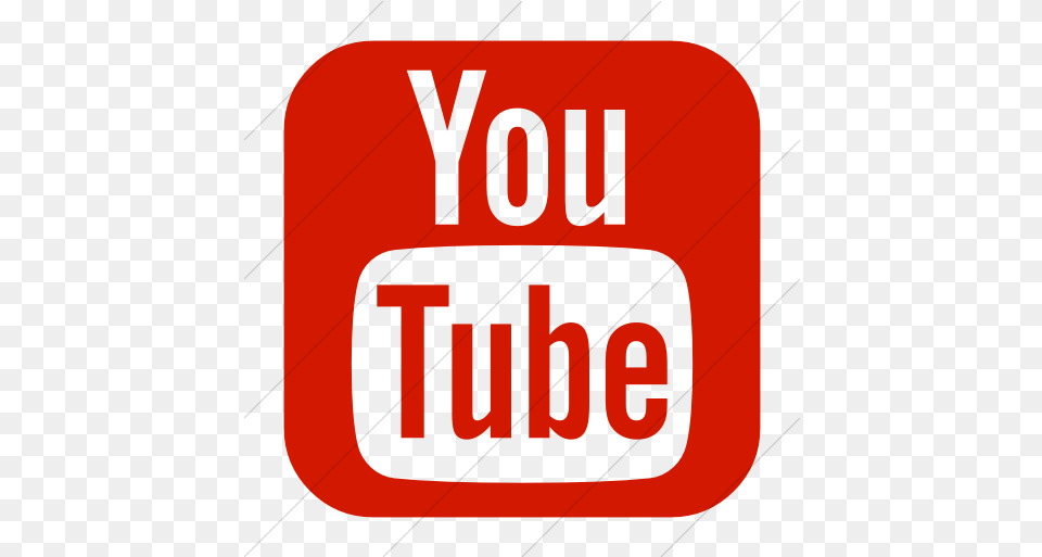 Youtube Icon Black Square Youtube Icon, Bus Stop, Outdoors, Sign, Symbol Png Image