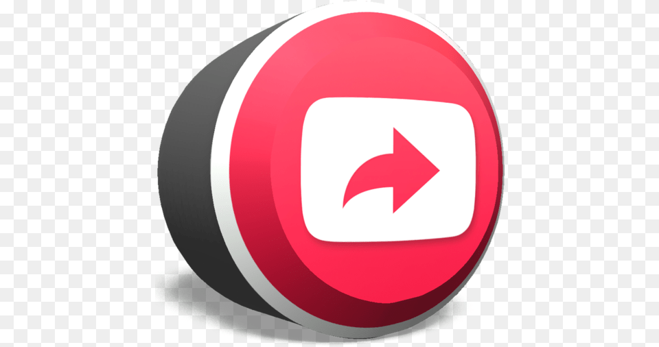 Youtube Icon For Desktop Symbol, Logo, Disk, Sign Free Png Download