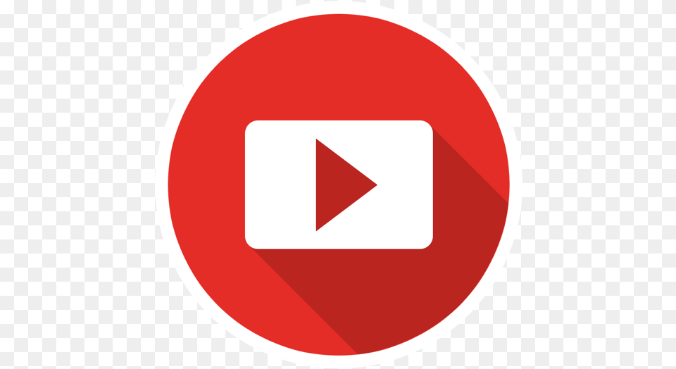 Youtube Icon For Mac Chartsfasr Logo De Youtube Circular, Sign, Symbol, Road Sign, Disk Free Png