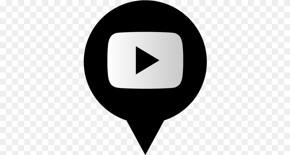 Youtube Icon Picture Transparent, Triangle Png
