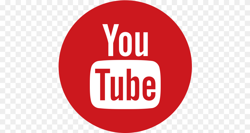 Youtube Icon Round Youtube Icon, Logo, Sign, Symbol, Food Free Png