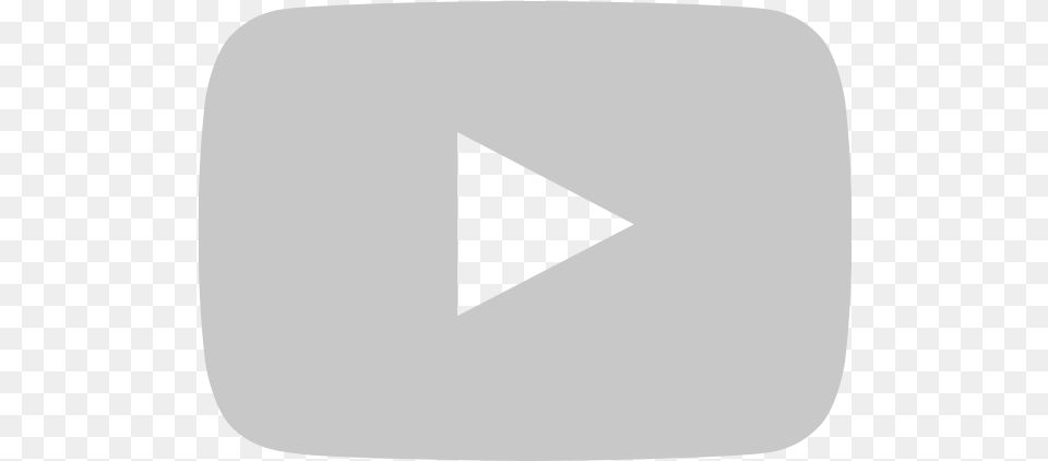 Youtube Icon White Transparent Sign, Triangle Png