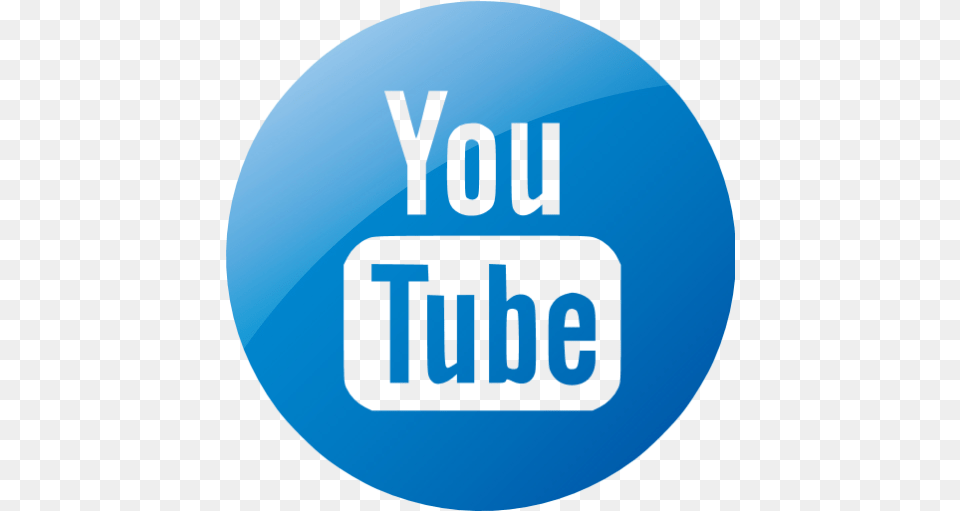 Youtube Icon Youtube Blue Logo Transparent, Computer Hardware, Electronics, Hardware, Disk Png