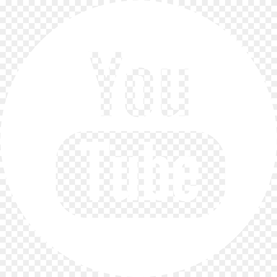 Youtube Icon Youtube Round Icon Black, Logo, Disk, Text Png