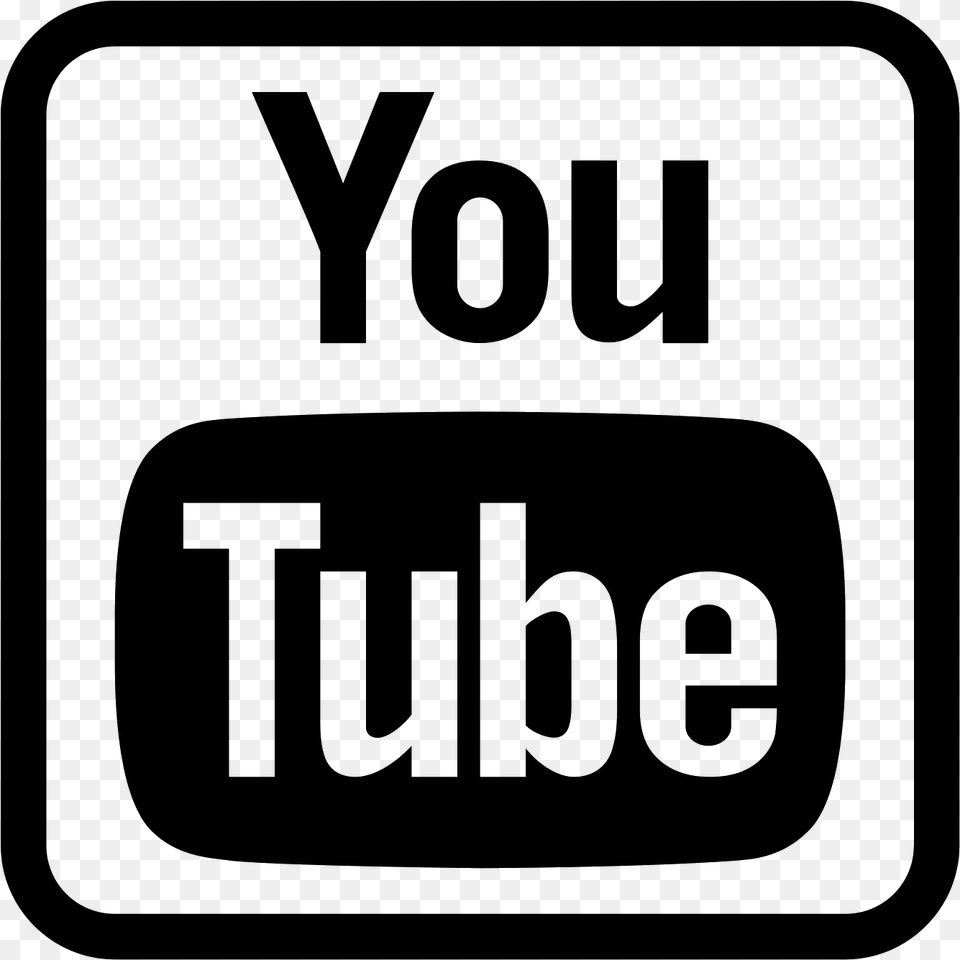 Youtube Ikonka Social Media Icon Youtube, Gray Free Transparent Png