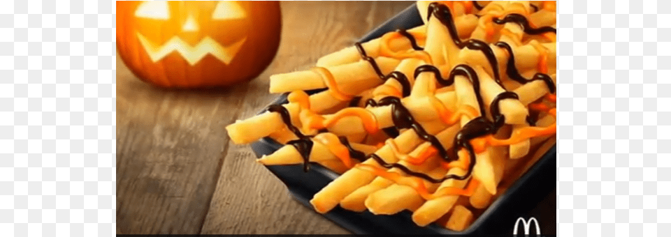 Youtube Jonathan N Mcdonalds Pumpkin Chocolate Fries, Food, Food Presentation Free Png Download