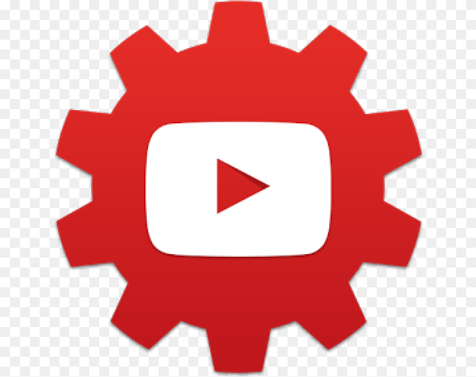 Youtube Likes Youtube Creator Studio Icon Clipart Youtube Studio Logo, Machine, First Aid, Gear Free Transparent Png