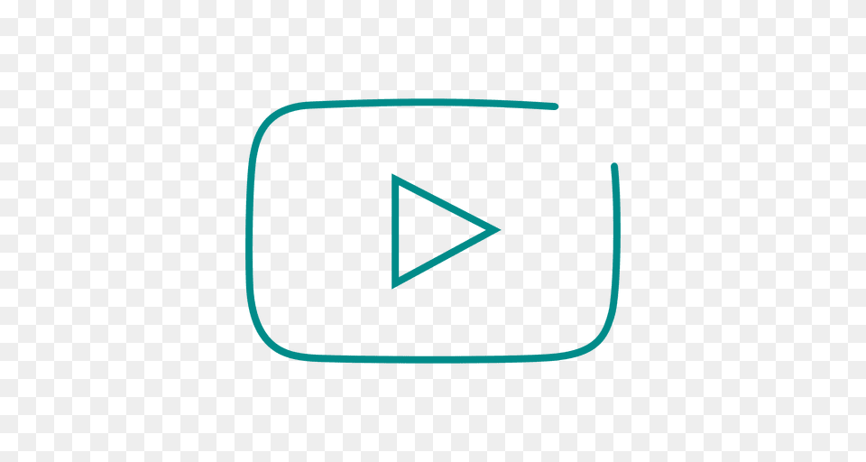 Youtube Linha Azul Icon, Triangle, Smoke Pipe Png Image
