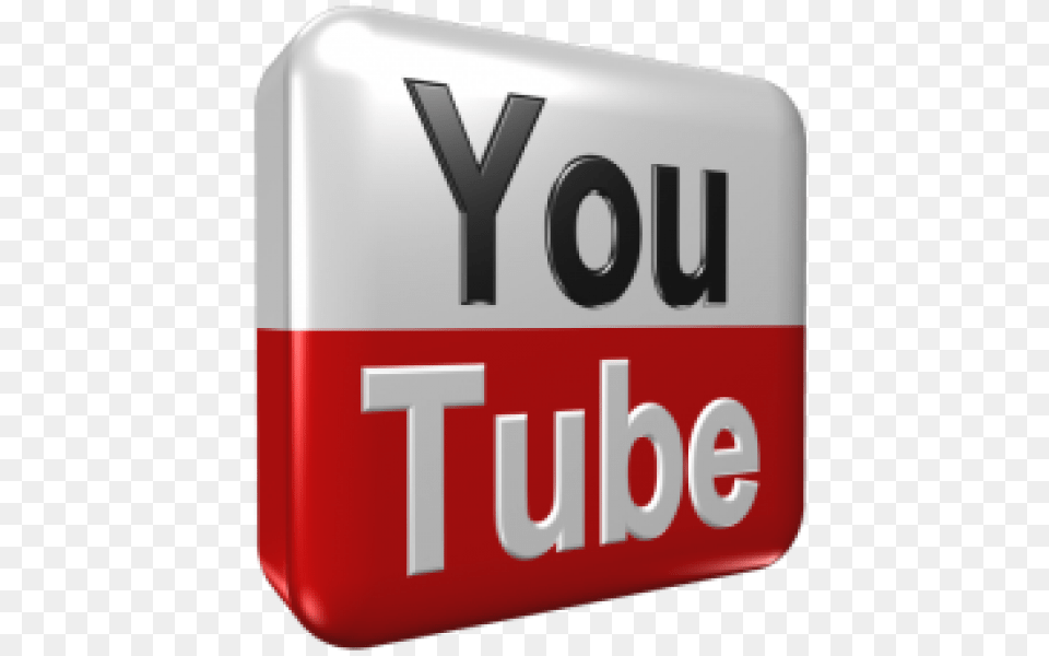 Youtube Logo 3d 3 Youtube 3d Logo, First Aid, Symbol, Text Png Image