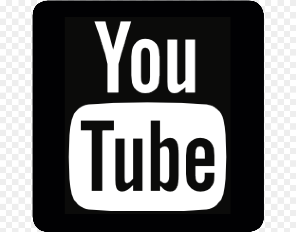 Youtube Logo Black, Text Free Png