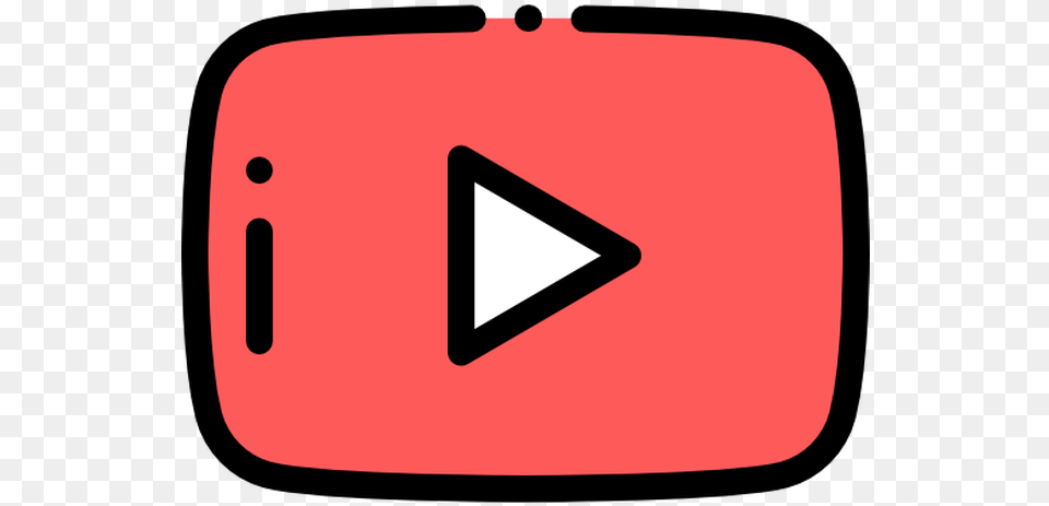Youtube Logo Cone Do Youtube Em, Electronics, Phone, Mobile Phone, Bag Free Png