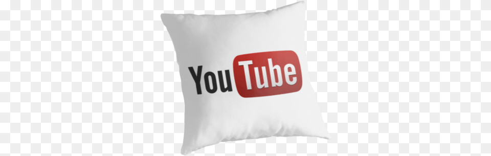 Youtube Logo Horizontal By Shleeaa University Of Arizona Wildcats Throw Pillow Sunglasses, Cushion, Home Decor Free Png