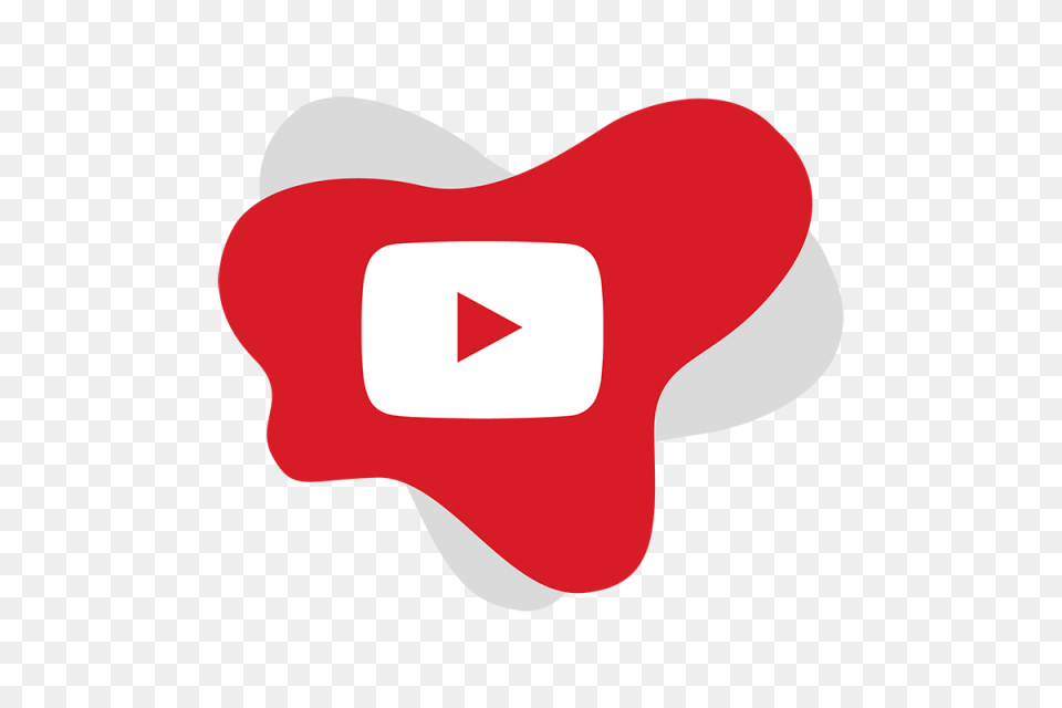 Youtube Logo Icon Social Media Icon And Vector For, Cushion, Home Decor, Food, Ketchup Free Png